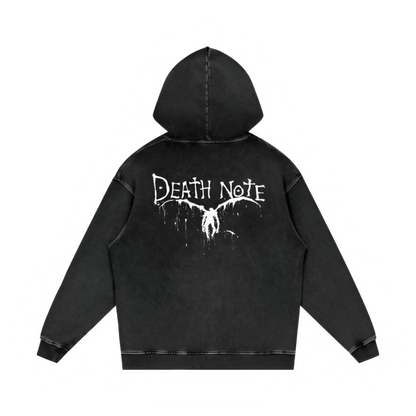 (Death note) Ryuk Acid Washed Oversize Hoodie